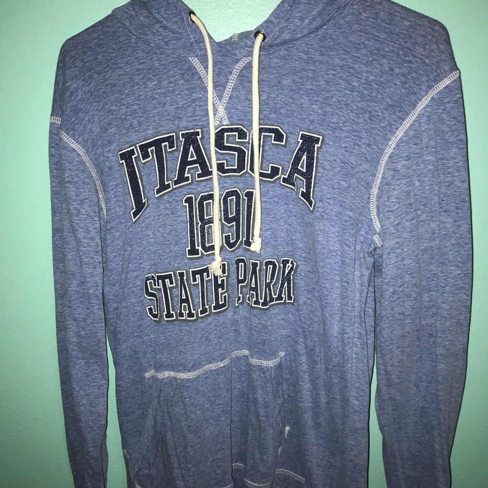 Blue Itasca state park sweatshirt